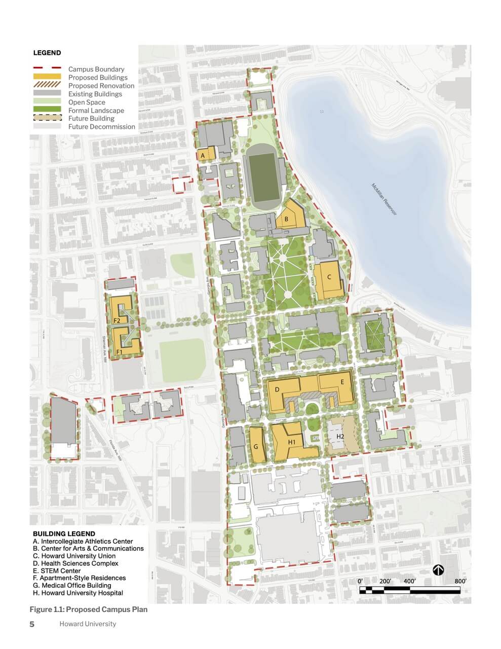 Moving Howard Forward with 2020 Central Campus Master Plan The Dig at